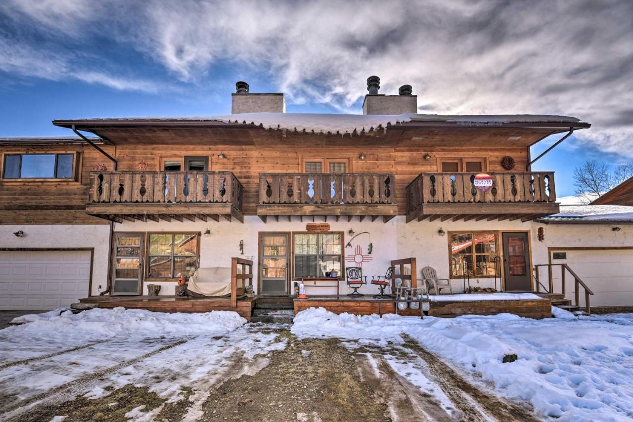 Downtown Red River Retreat With Mtn Views And Yard Екстер'єр фото