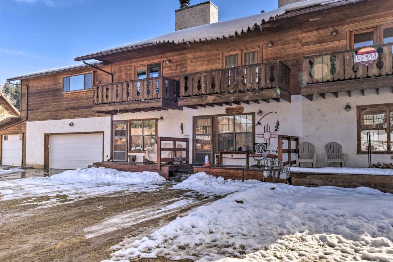 Downtown Red River Retreat With Mtn Views And Yard Екстер'єр фото